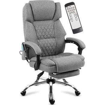 MARK ADLER Otočná židle Boss 6.0 šedá