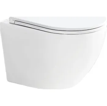 Klozet EBS Urban WC závěsné Vortex Rimless + sedátko (WCURBANVSC)