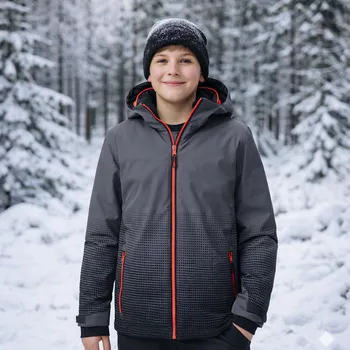 Chlapecká zimní bunda Killtec 162 šedá 128