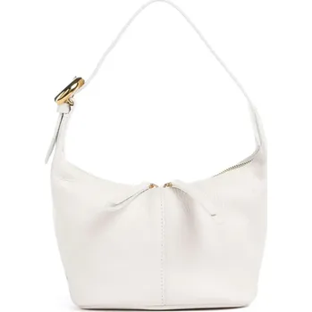 Kabelka Coccinelle Fernan kožená kabelka přes rameno bílá - Fernanda