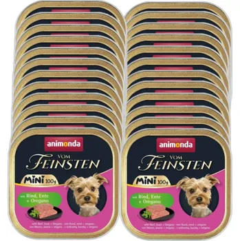 Krmivo pro psa ANIMONDA Vom Feinsten mini adult hovězí maso 24x100g