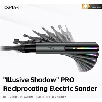 vibrační bruska DSPIAE DSP-ES-A PRO Reciprocating Sander / Aku Modelářská vibrační mikrobruska