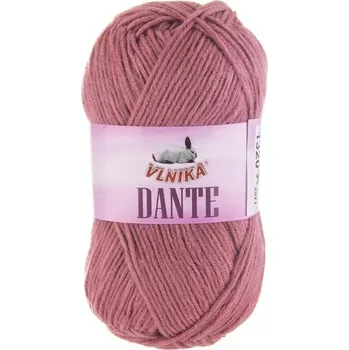 Příze Pletací příze Vlnika Dante 100 g - 1320 starorůžová