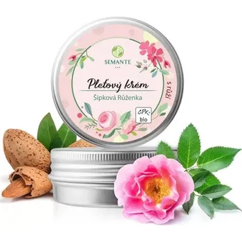 Přírodní produkt SEMANTE by Naturalis Hydratační pleťový krém s růží 50 ml