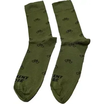 Pánské ponožky ElementStore ponožky Kola, zelené - 43-47