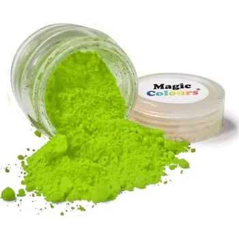 Potravinářské barvivo Jedlá prachová barva 10 ml Apple Green - Magic Colours