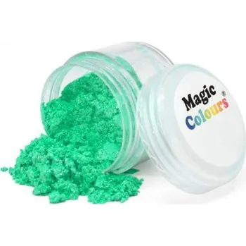 Přisada na vaření a pečení Jedlá prachová perleťová barva 8ml Turquoise Glamour - Magic Colours