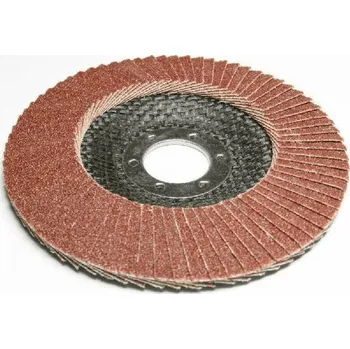 Brusný kotouč Stříbrný lamelový kotouč 125 mm P40 konvexní (10052)