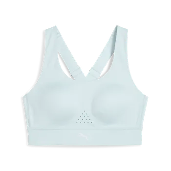 Podprsenka Puma podprsenka PWRbreathe RUN BRA – bledě modrá Velikost: M