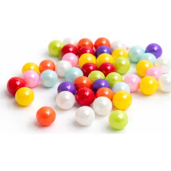 Jedlá dekorace na dort Cukrové perly barevné 7mm (39g)