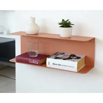 police Nástěnná kovová police Anna 350 mm bílá RAL 9016