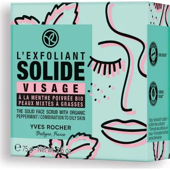 Pleťový peeling Pevný peeling na obličej I Love My Planet od Yves Rocher