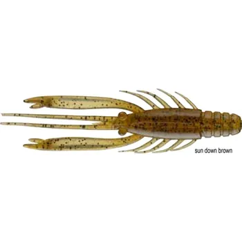 8ks - Gumová Nástraha Daiwa Prorex Urban Shrimp 6cm 2gr Sun Down Brown