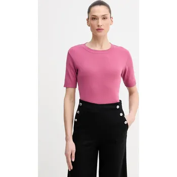 Pánské tričko Bavlněné tričko United Colors of Benetton 1C19D10G2 růžová 30D, vel. XS