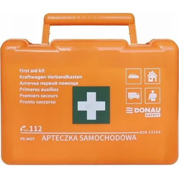 Lékárnička Polska Firma Polská lékárnička do auta Donau Safety DIN 13164 v krabičce