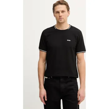 Pánské tričko Tričko BOSS Green Taul 50521245 černá 99X, vel. XXXL