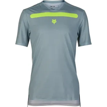 cyklistický dres FOX Flexair Aviation Race Short dres pánský Gunmetal, L