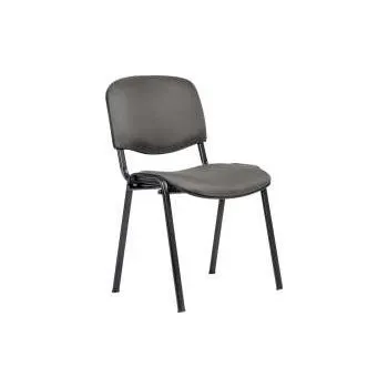 Jednací židle Konferenční židle ISO N - šedá, kostra černá