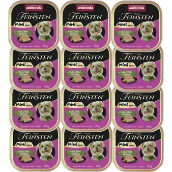ANIMONDA Vom Feinsten mini senior kuře/zvěřina/oregano 12x100g