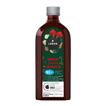 Sirup LEROS Sirup Kouzelné Vánoce (250 ml) - pošk. obal