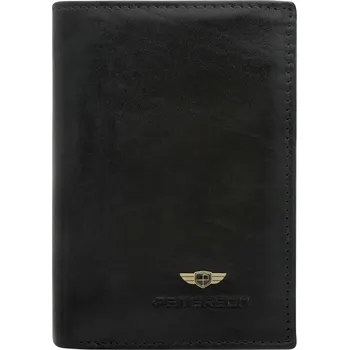 Peněženka Pánská kožená peněženka Peterson PTN N74-VT černá