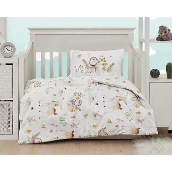 Povlečení Matějovský Sweet Dreams bílé 100 x 135, 40 x 60 cm zipový uzávěr