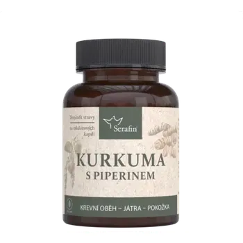 Speciální výživa Kurkuma a piperin 90 ks kapslí
