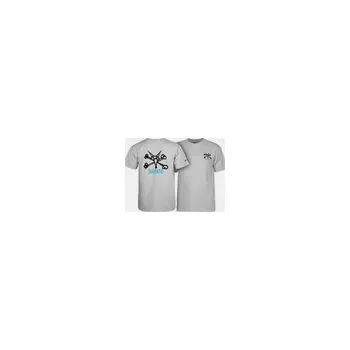 Pánské tričko tričko Powell Peralta Rat Bones Šedé Sport Gray