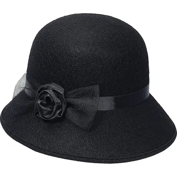Dámský klobouk Flapper černý