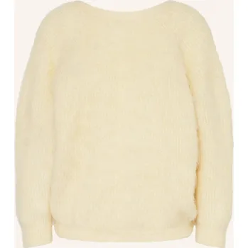 Dámský svetr Ba&Sh Dámský Svetr Fill S Alpakou, tmavě žlutá, 32