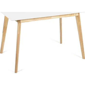 Jídelní stůl Vikio Jídelní stůl 120x70 bílá deska nohy dub HJS104B-120