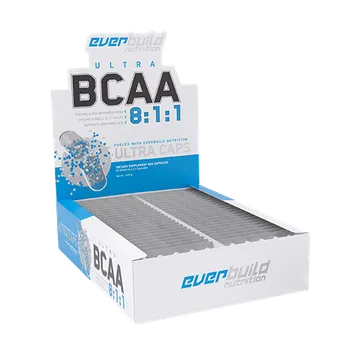 Aminokyselina Everbuild BCAA Mega Caps 1100 mg blister 15caps