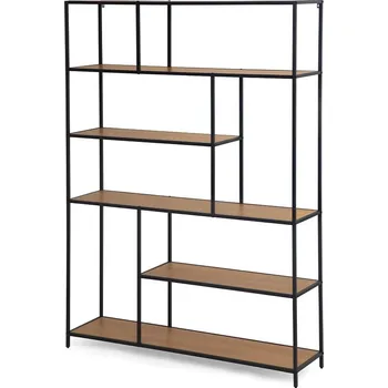 regál Vikio Regál kov 185x135x35 dekor dub HRL110N-C