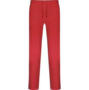 Roly Pracovní kalhoty Care Barva: červená (60), Velikost: M