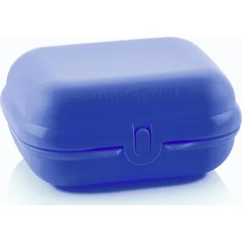 Svačinový box Eco+ Mini twin, modrý