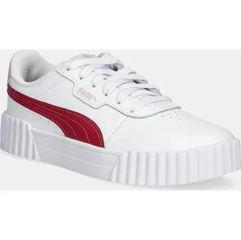 Dívčí obuv Dětské sneakers boty Puma Carina 3.0 401476 bílá 00A, EUR 37