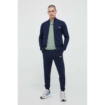 Bavlněná tepláková souprava Fila FPS1127 námořnická modř 59X, vel. M