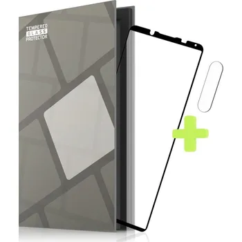 Ochranné sklo na objektiv Tempered Glass Protector rámečkové pro Sony Xperia 5 IV + sklo na kameru