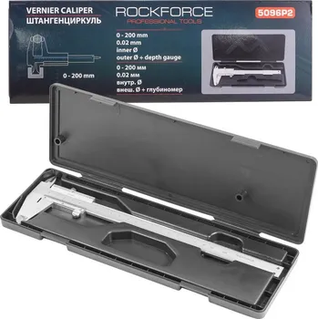 Měřící laser Rock FORCE Noniusové analogové posuvné měřítko 200 mm, kovové, dělení 0,02 mm