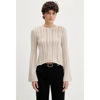 Pánský svetr Bavlněný svetr Sisley 1494M106O béžová 01X, vel. M