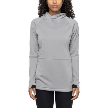 Pánská mikina 686 mikina - Wmns Mission Grid Fleece Hoody Grey (GRY) velikost: S