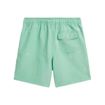 Pánské plavky Polo Ralph Lauren Plavecké šortky 323966844500 Zelená Regular Fit M