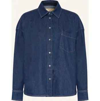 Dámská halenka Weekend Max Mara Dámská Džínová Košile Foggia, tmavě modrá, 44