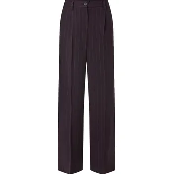 Dámské kalhoty esmara® Dámské kalhoty s širokými nohavicemi (bordó, S(36/38))