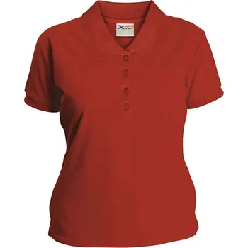 Dámská košile Dámská hladká polokošile Xfer 190 Barva: červená (RED), Velikost: L