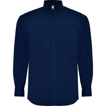 Pánská móda Roly Pánská košile s dlouhým rukávem Aifos Barva: námořnická modrá (55), Velikost: S
