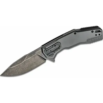 kapesní nůž Kershaw K-2061 CANNONBALL kapesní nůž s asistencí 8,9 cm, Blackwash, šedá, ocel