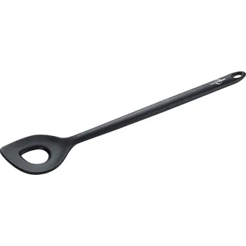 Příbor Küchenprofi TREND Kuchyňská lžíce s otvorem 30,4 cm černá