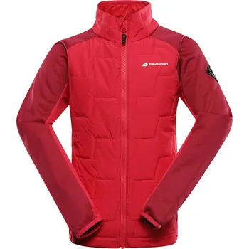Dívčí mikina ALPINE PRO Dívčí Dětská mikina s merino výplní ALPINE PRO JORWO raspberry Růžová 140/146 (2833851)