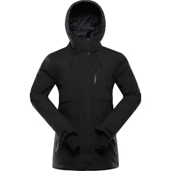 Dámská zimní bunda ALPINE PRO LADINA, black - M